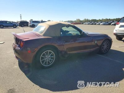 Trzecie zdjęcie samochodu z tyłu: 2003 BMW Z4 2.5 VIN:4USBT33493LR62262 - miniatura