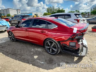 Drugie zdjęcie samochodu z przodu: 2025 HONDA ACCORD HYBRID SPORT VIN:1HGCY2F57SA084689 - miniatura