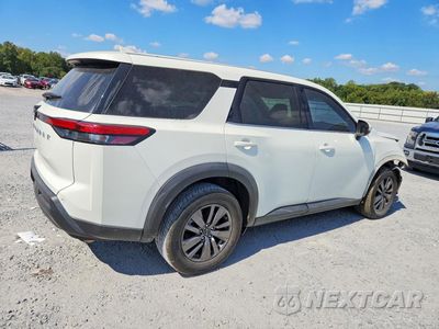 Trzecie zdjęcie samochodu z tyłu: 2022 NISSAN PATHFINDER S VIN:5N1DR3AA3NC209380 - miniatura
