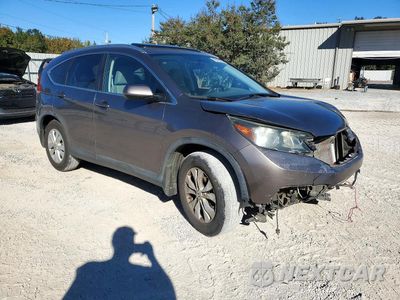 Czwarte zdjęcie samochodu z boku: 2013 HONDA CR-V EXL VIN:5J6RM3H7XDL006417 - miniatura