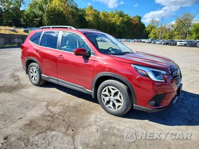 Czwarte zdjęcie samochodu z boku: 2023 SUBARU FORESTER PREMIUM VIN:JF2SKAEC8PH548109 - miniatura