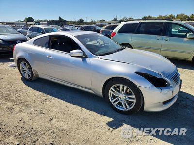 Czwarte zdjęcie samochodu z boku: 2010 INFINITI G37 COUPE VIN:JN1CV6EK1AM104442 - miniatura