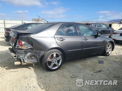 Trzecie zdjęcie samochodu z tyłu: 2005 LEXUS IS 300 BASE VIN:JTHBD192650100326 - miniatura