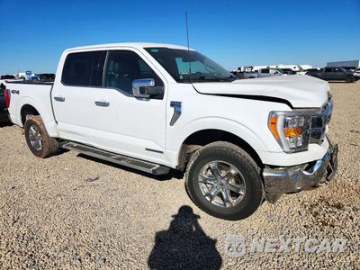 Czwarte zdjęcie samochodu z boku: 2023 FORD F150 SUPERCREW VIN:1FTFW1ED2PFB40262 - miniatura