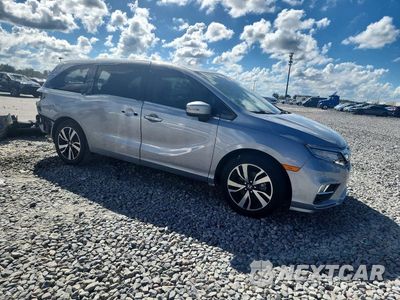 Czwarte zdjęcie samochodu z boku: 2019 HONDA ODYSSEY ELITE VIN:5FNRL6H96KB046571 - miniatura