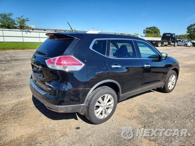 Trzecie zdjęcie samochodu z tyłu: 2014 NISSAN ROGUE SV VIN:5N1AT2MV4EC761726 - miniatura