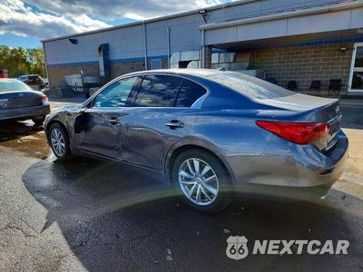 Drugie zdjęcie samochodu z przodu: 2015 INFINITI Q50 PREMIUM VIN:JN1BV7AR5FM401418 - miniatura
