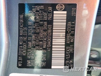 Zdjęcie 12 z 12 samochodu: 2026 TOYOTA CAMRY SE VIN:4T1DAACK0TU286409 - miniatura
