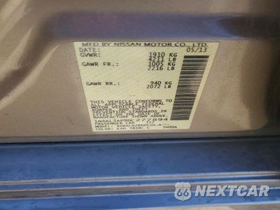 Zdjęcie 12 z 12 samochodu: 2013 NISSAN ALTIMA 2.5 VIN:1N4AL3AP9DC277894 - miniatura