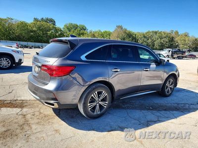 Trzecie zdjęcie samochodu z tyłu: 2017 ACURA MDX VIN:5FRYD3H36HB008378 - miniatura