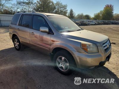 Czwarte zdjęcie samochodu z boku: 2007 HONDA PILOT EX VIN:5FNYF28467B032371 - miniatura