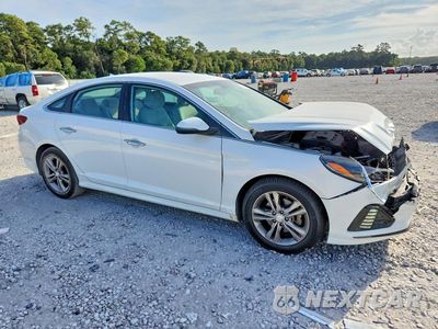 Czwarte zdjęcie samochodu z boku: 2019 HYUNDAI SONATA SEL VIN:5NPE34AF1KH748625 - miniatura