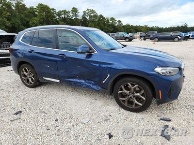 Czwarte zdjęcie samochodu z boku: 2023 BMW X3 XDRIVE30I VIN:5UX53DP01P9T26971 - miniatura