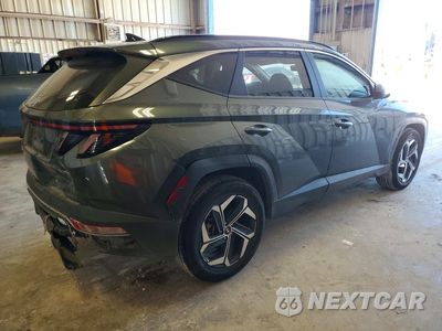 Trzecie zdjęcie samochodu z tyłu: 2022 HYUNDAI TUCSON SEL CONVENIENCE VIN:KM8JFCA16NU017182 - miniatura