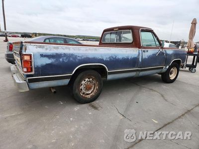 Trzecie zdjęcie samochodu z tyłu: 1984 DODGE D-SERIES D200 VIN:1B7JD24W7ES337599 - miniatura