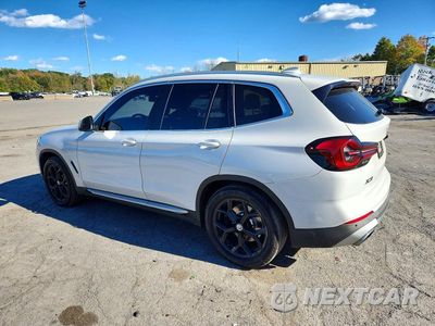 Drugie zdjęcie samochodu z przodu: 2022 BMW X3 XDRIVE30I VIN:5UX53DP06N9K11831 - miniatura