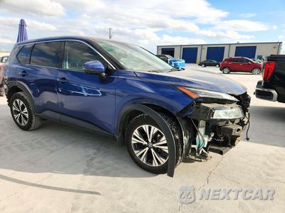Czwarte zdjęcie samochodu z boku: 2021 NISSAN ROGUE SV VIN:JN8AT3BA6MW010624 - miniatura