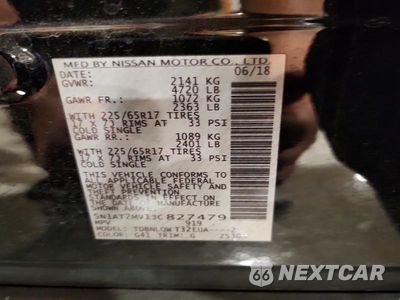 Zdjęcie 14 z 14 samochodu: 2018 NISSAN ROGUE SV VIN:5N1AT2MV1JC827479 - miniatura