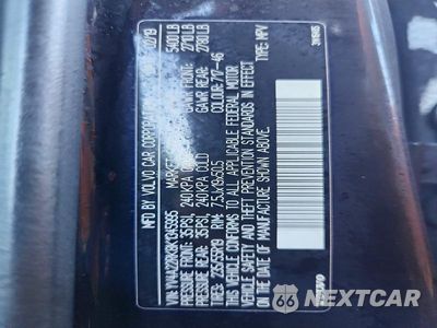 Zdjęcie 13 z 13 samochodu: 2019 VOLVO XC60 T6 VIN:YV4A22RK8K1345995 - miniatura