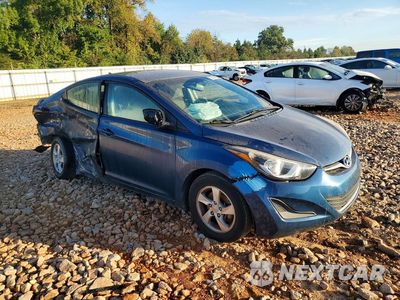 Czwarte zdjęcie samochodu z boku: 2015 HYUNDAI ELANTRA SE VIN:KMHDH4AE3FU282515 - miniatura