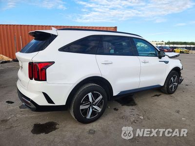 Trzecie zdjęcie samochodu z tyłu: 2022 KIA SORENTO EX VIN:5XYRH4LF3NG153254 - miniatura