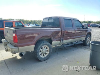 Trzecie zdjęcie samochodu z tyłu: 2008 FORD F250 SUPER DUTY VIN:1FTSW21R68ED24293 - miniatura