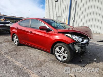 Czwarte zdjęcie samochodu z boku: 2013 HYUNDAI ELANTRA GLS VIN:KMHDH4AE4DU541431 - miniatura