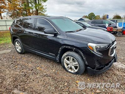 Czwarte zdjęcie samochodu z boku: 2018 GMC TERRAIN SLE VIN:3GKALTEV1JL217115 - miniatura