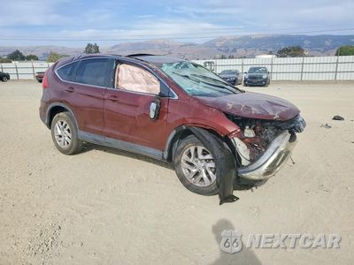 Czwarte zdjęcie samochodu z boku: 2015 HONDA CR-V EX VIN:3CZRM3H53FG700414 - miniatura