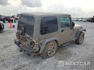 Trzecie zdjęcie samochodu z tyłu: 2006 JEEP WRANGLER / TJ SE VIN:1J4FA29S46P764192 - miniatura