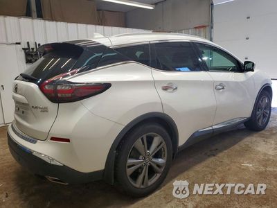 Trzecie zdjęcie samochodu z tyłu: 2019 NISSAN MURANO PLATINUM VIN:5N1AZ2MS6KN111719 - miniatura