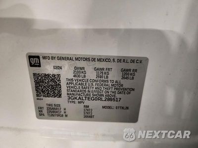 Zdjęcie 13 z 13 samochodu: 2024 GMC TERRAIN SLE VIN:3GKALTEG0RL289517 - miniatura