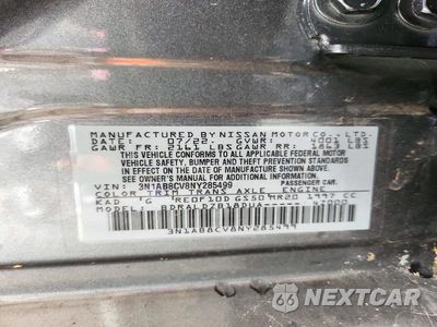 Zdjęcie 12 z 12 samochodu: 2022 NISSAN SENTRA SV VIN:3N1AB8CV8NY285499 - miniatura