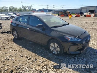 Czwarte zdjęcie samochodu z boku: 2017 HYUNDAI IONIQ BLUE VIN:KMHC65LC9HU056968 - miniatura