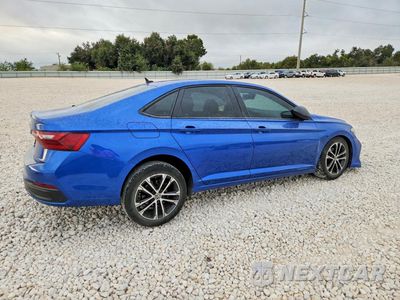 Trzecie zdjęcie samochodu z tyłu: 2024 VOLKSWAGEN JETTA SPORT VIN:3VWBM7BU5RM070848 - miniatura