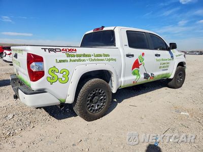 Trzecie zdjęcie samochodu z tyłu: 2021 TOYOTA TUNDRA SR5 VIN:5TFDY5F19MX999867 - miniatura