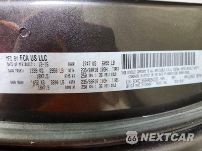 Zdjęcie 13 z 13 samochodu: 2017 CHRYSLER PACIFICA TOURING L VIN:2C4RC1BG5HR654122 - miniatura