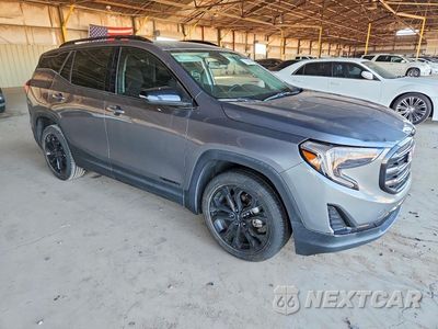 Czwarte zdjęcie samochodu z boku: 2021 GMC TERRAIN SLE VIN:3GKALMEV0ML319502 - miniatura