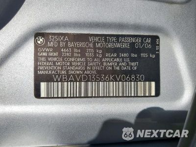 Zdjęcie 13 z 13 samochodu: 2006 BMW 325 XI VIN:WBAVD13536KV06830 - miniatura