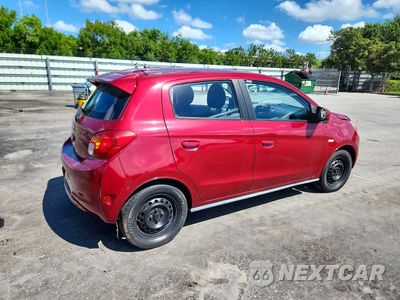 Trzecie zdjęcie samochodu z tyłu: 2015 MITSUBISHI MIRAGE DE VIN:ML32A3HJ0FH007080 - miniatura