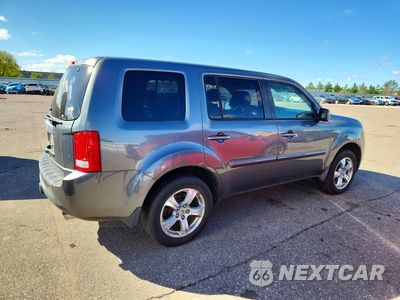 Trzecie zdjęcie samochodu z tyłu: 2012 HONDA PILOT EXL VIN:5FNYF3H59CB026590 - miniatura