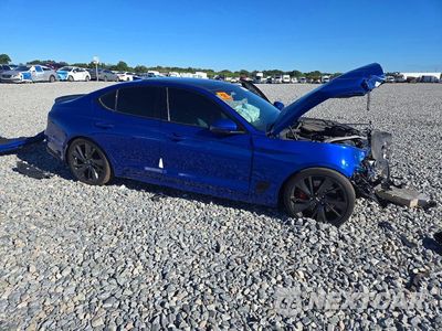 Czwarte zdjęcie samochodu z boku: 2022 GENESIS G70 3.3T STANDARD VIN:KMTG54TE9NU097456 - miniatura
