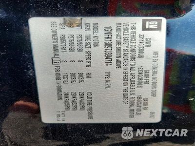 Zdjęcie 13 z 13 samochodu: 2007 CHEVROLET TAHOE K1500 VIN:1GNFK13097J394714 - miniatura