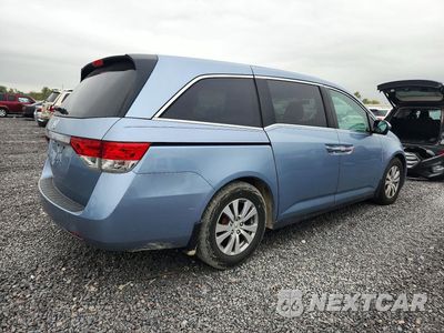 Trzecie zdjęcie samochodu z tyłu: 2014 HONDA ODYSSEY EX VIN:5FNRL5H48EB063939 - miniatura