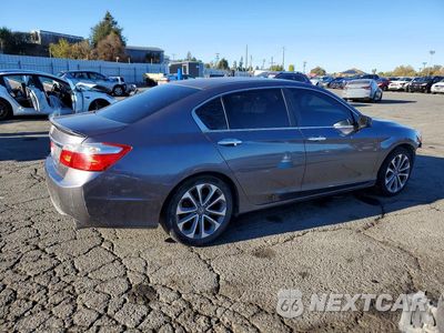 Trzecie zdjęcie samochodu z tyłu: 2015 HONDA ACCORD SPORT VIN:1HGCR2F52FA210881 - miniatura