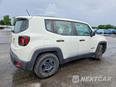Trzecie zdjęcie samochodu z tyłu: 2017 JEEP RENEGADE SPORT VIN:ZACCJAAB8HPG22500 - miniatura