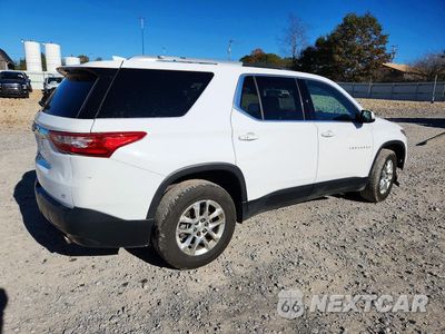 Trzecie zdjęcie samochodu z tyłu: 2018 CHEVROLET TRAVERSE LT VIN:1GNEVGKW9JJ248610 - miniatura