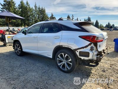 Drugie zdjęcie samochodu z przodu: 2019 LEXUS RX 450H BASE VIN:2T2BGMCAXKC030904 - miniatura