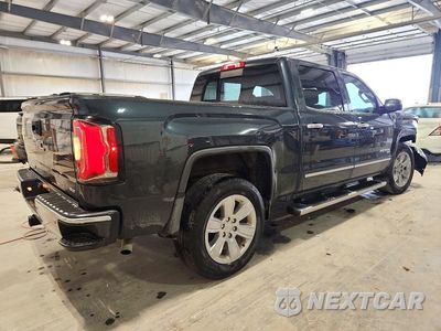 Trzecie zdjęcie samochodu z tyłu: 2018 GMC SIERRA K1500 SLT VIN:3GTU2NER7JG305413 - miniatura