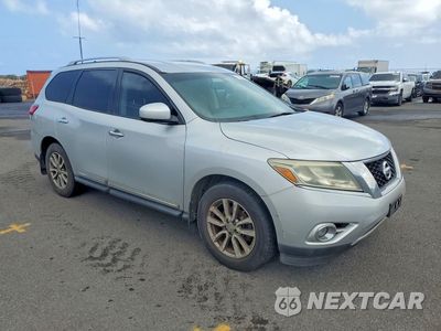 Czwarte zdjęcie samochodu z boku: 2015 NISSAN PATHFINDER SL VIN:5N1AR2MN1FC625876 - miniatura